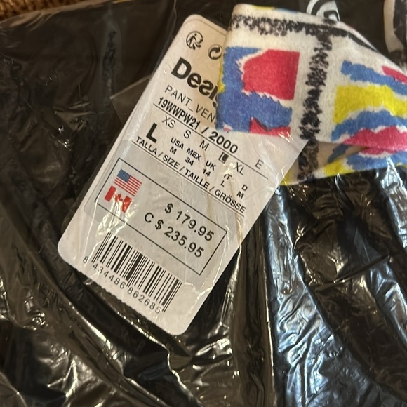 Desigual Venier Pant. Black. NWT - Picture 4 of 16